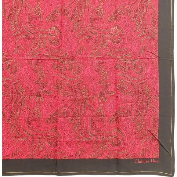 987164BU (S1) Christian Dior Scarf Multicolor Silk - Picture 5 of 9